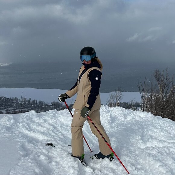 MAMMUT Stoney HS Thermo Ski Pants, 12 (women’s) - Picture 2 of 3